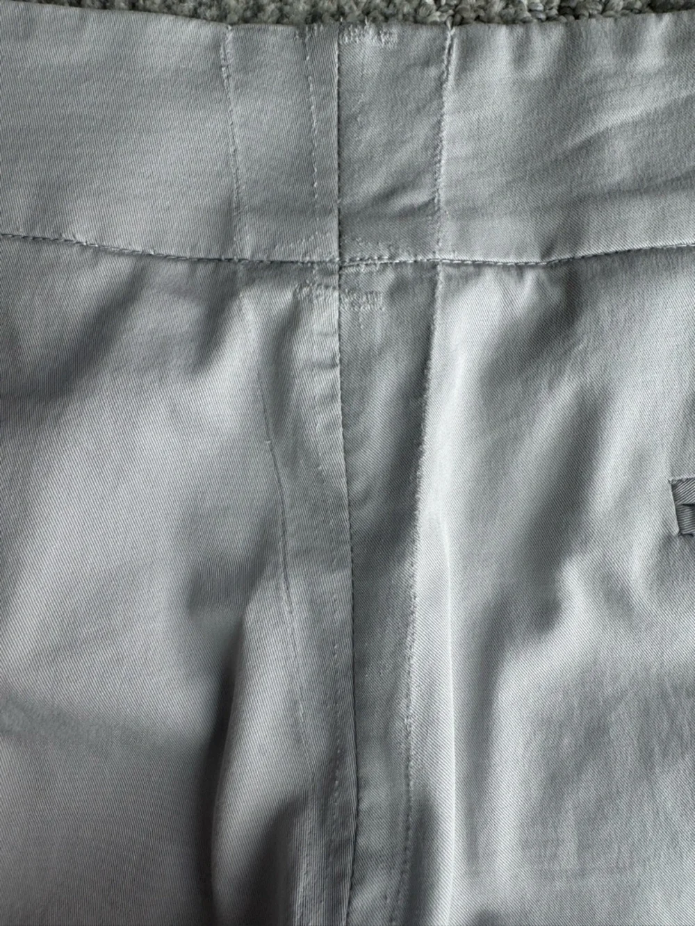 Brunello Cucinelli Cotton Stretch Wide Leg Tan Trousers Summer weight 8 - Picture 7 of 10